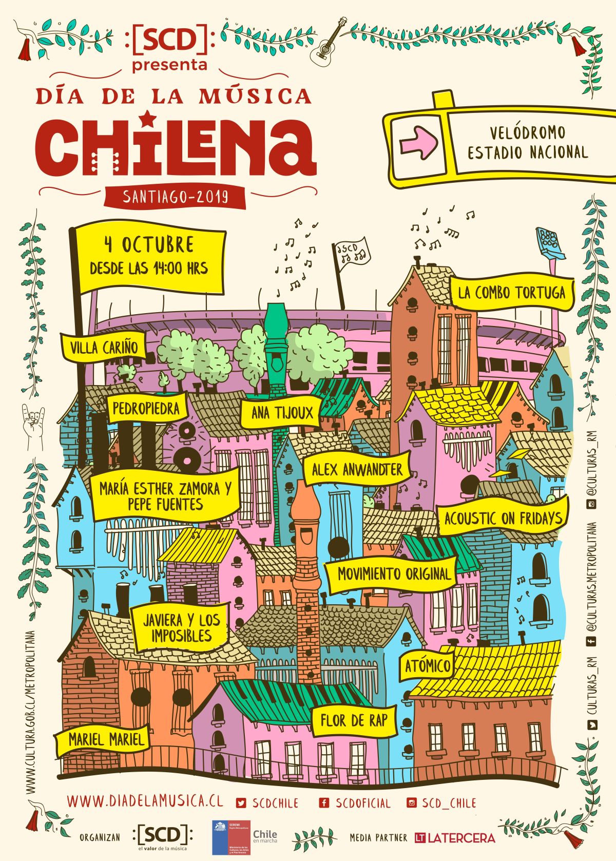 ¡A celebrar el Día de la Música Chilena!